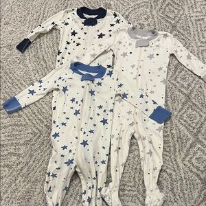 Moon and Back by Hanna Andersson - One Piece Set - Navy, Blue and Gray